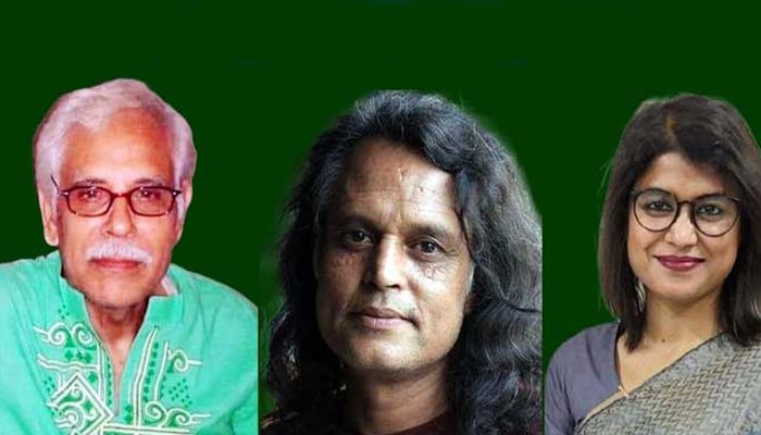 পুরস্কৃত হচ্ছেন কফিল আহমেদ ও আফরোজা সোমা