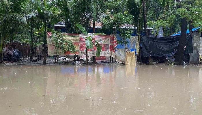 ফের বন্যার শঙ্কা, বিদ্যুৎবিহীন ‍দুদিন এলাকাবাসী