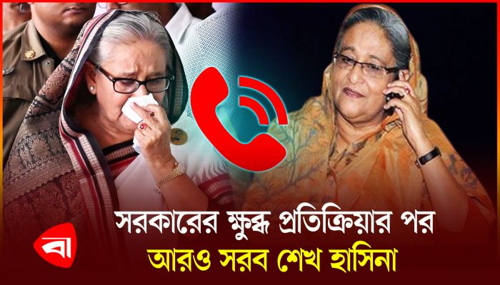 বিদেশে বসে এত দিন যা বললেন বঙ্গবন্ধুকন্যা