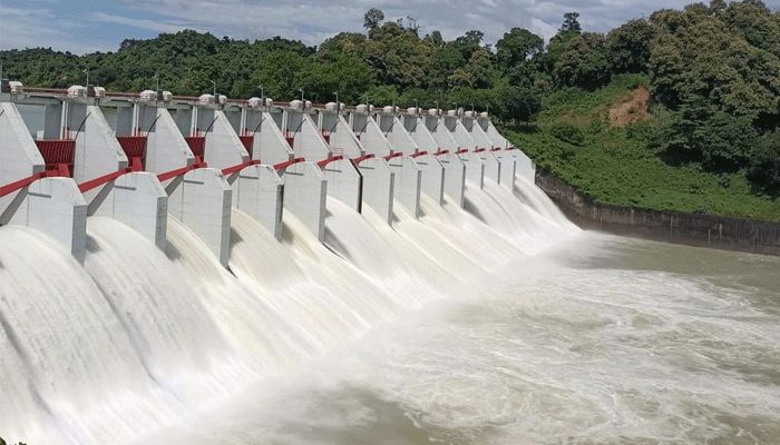 ফের খুলে দেওয়া হলো কাপ্তাই বাঁধের ১৬টি জলকপাট
