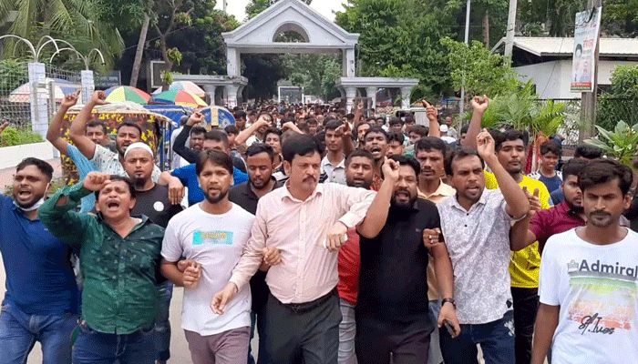 রংধনু গ্রুপের পরিচালক মিজানুর রহমানের মুক্তির দাবি