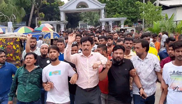 রংধনু গ্রুপের পরিচালক মিজানুর রহমানের মুক্তির দাবি