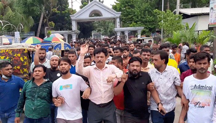 রংধনু গ্রুপের পরিচালক মিজানুর রহমানের মুক্তির দাবি