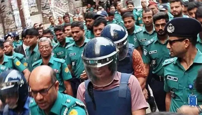 রিমান্ড শেষে কারাগারে সাবেক আইজিপি শহীদুল হক