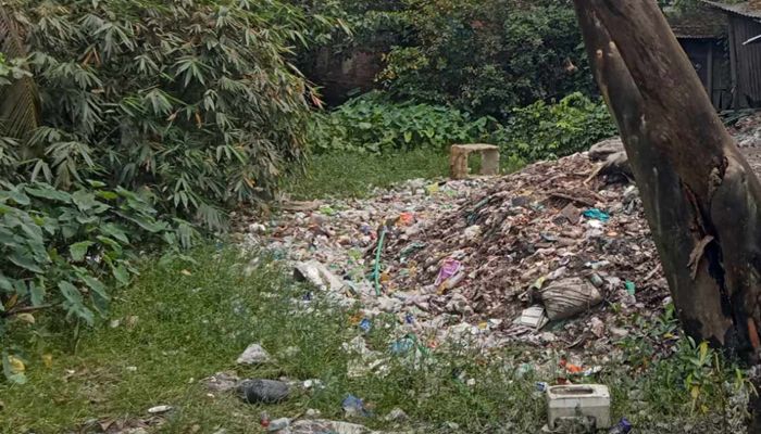 জারিরদোনা শাখা খাল অস্তিত্ব সংকটে