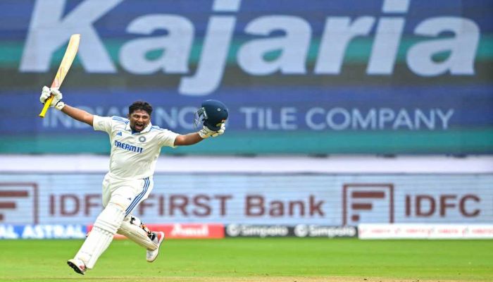 সরফরাজ-পন্তের ব্যাটিং বীরত্বের পরও হারের শঙ্কায় ভারত