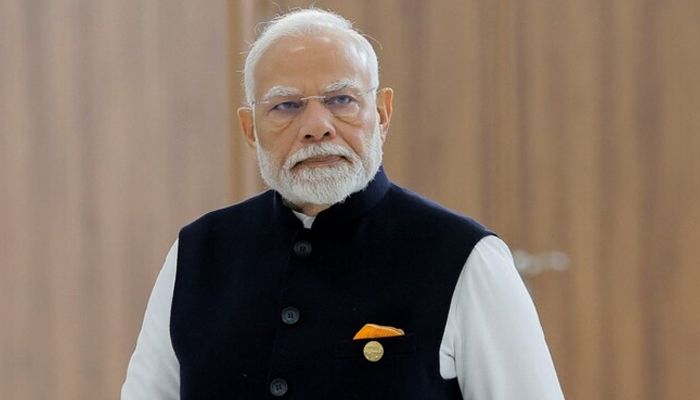 রাশিয়ার কাজানে ব্রিকস সম্মেলনে প্রধানমন্ত্রী নরেন্দ্র মোদি। ছবি : রয়টার্স