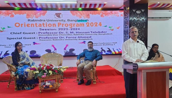 রবীন্দ্র বিশ্ববিদ্যালয়ে ২০২৩-২৪ শিক্ষাবর্ষের শিক্ষার্থীদের নবীনবরণ অনুষ্ঠিত