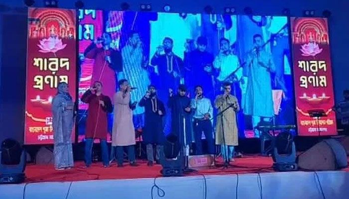 পূজামণ্ডপে ইসলামি গান পরিবেশনের ঘটনায় আটক ২, মামলার প্রস্তুতি চলছে