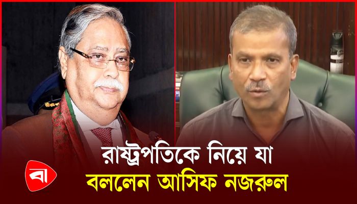 শেখ হাসিনার পদত্যাগ ইস্যুতে রাষ্ট্রপতি মিথ্যাচার করেছেন : আসিফ নজরুল