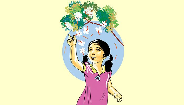 শিউলি ফোটা ভোর