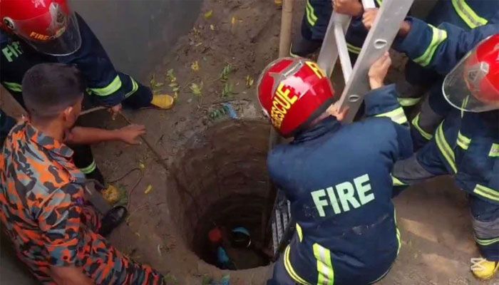 সাভারে সেফটি ট্যাংকে নেমে প্রাণ গেল দুই নির্মাণ শ্রমিকের
