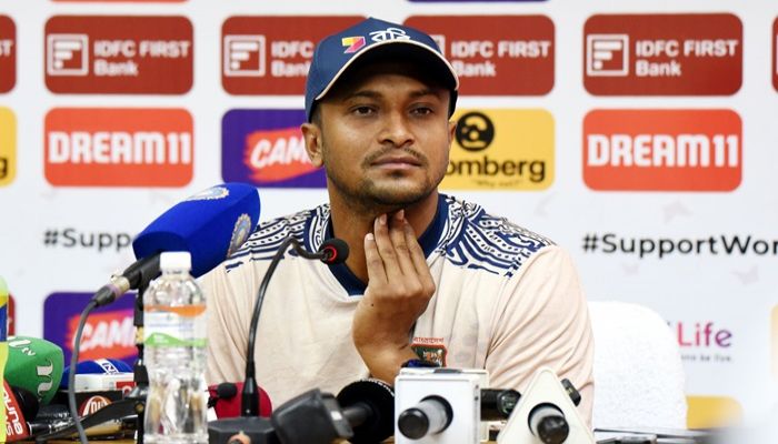 কানপুরেই ক্যারিয়ারের শেষ টেস্ট খেলে ফেলেছেন সাকিব। ছবি: আ. ই. আলীম