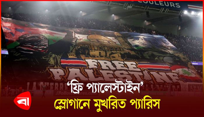 ট্রাম্পের জয়ের দিনে ফিলিস্তিনের মুক্তি চাইল প্যারিসের জনগণ