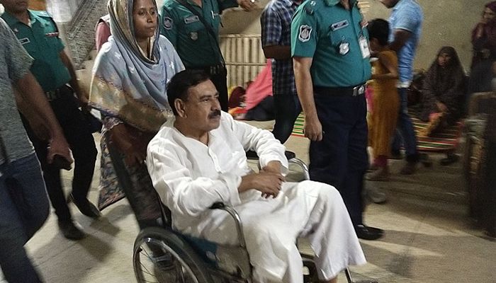 চিকিৎসা শেষে ফের ডিবি হেফাজতে শাহজাহান খান