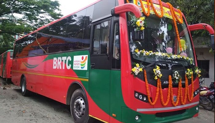 গুলিস্তান থেকে গাজীপুর পর্যন্ত চলবে বিআরটিসির এসি বাস