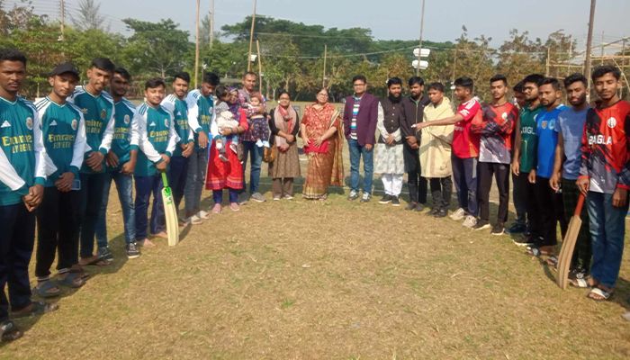আবু সাঈদ ক্রিকেট টুর্নামেন্ট উদ্বোধন