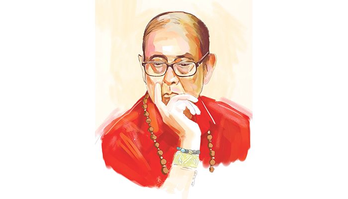 হেলাল হাফিজ, ৭ অক্টোবর ১৯৪৮Ñ৩ ডিসেম্বর ২০২৪। প্রতিকৃতি : জয়ন্ত সরকার