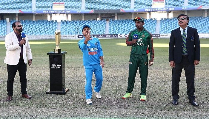 ফাইনালে টস হেরে ব্যাটিংয়ে বাংলাদেশ 