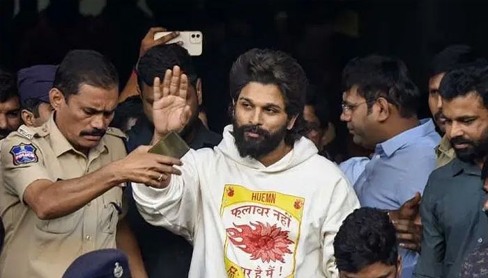 দিনভর নানা নাটকীয়তার পর জামিন পেলেন আল্লু অর্জুন