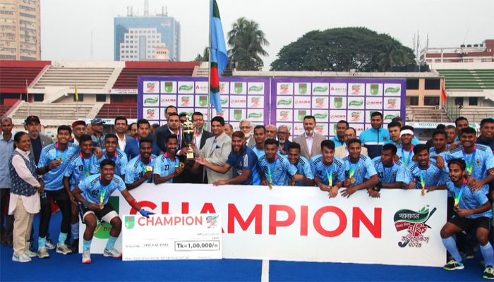 প্রথমবার শিরোপা জিতল বিমানবাহিনী