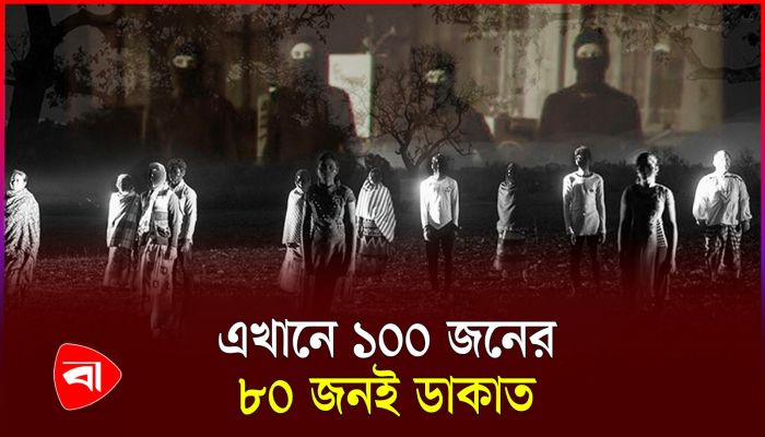 চোরের বেশে ঢুকে ডাকাতি করে