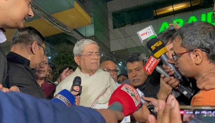 এই সময়ে উপদেষ্টা হাসান আরিফের প্রয়োজন ছিল : মির্জা ফখরুল
