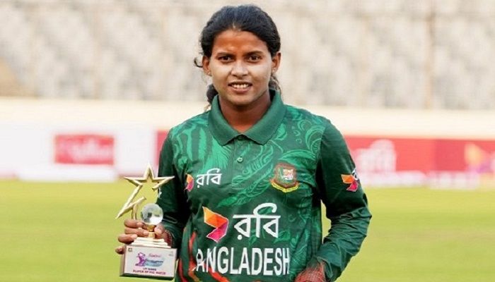 আইসিসির মাসসেরার লড়াইয়ে বাংলাদেশের শারমিন