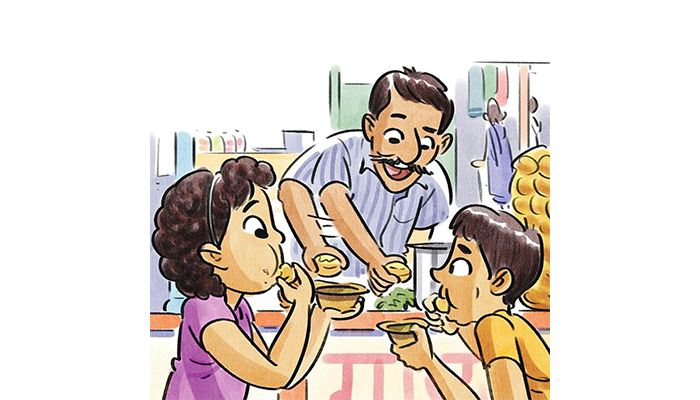 ডালপুরি-সংক্রান্ত বিশেষ আলোচনা। ছবি : সংগৃহীত