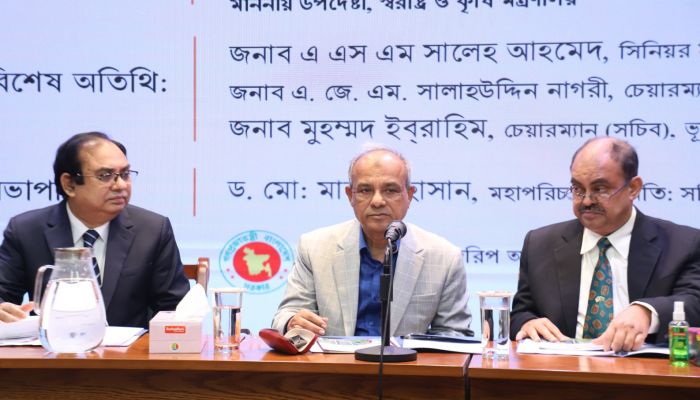 স্বরাষ্ট্র উপদেষ্টা লেফটেন্যান্ট জেনারেল মো. জাহাঙ্গীর আলম চৌধুরী (অব.)। প্রবা ফটো