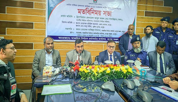 সুষ্ঠু নির্বাচনের মাধ্যমে ভাবমূর্তি পুনরুদ্ধার করতে হবে