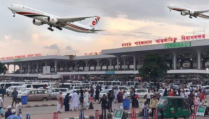 বাংলাদেশ বিমানের ফ্লাইটে বোমা আতঙ্ক, শাহজালালে সতর্কতা জারি