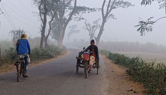 শীতে জবুথবু চুয়াডাঙ্গার জনজীবন, বইছে মৃদু শৈত্যপ্রবাহ