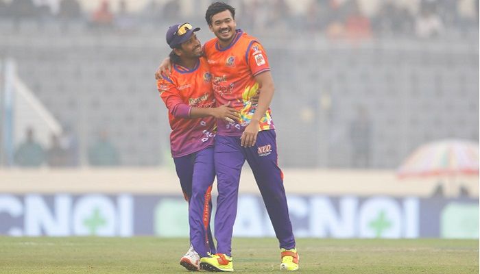 দুর্বার রাজশাহীর নেতৃত্বে বিজয়ের স্থলাভিষিক্ত তাসকিন