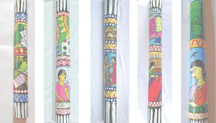 হাতেকলমে বাঁশচিত্র শেখা