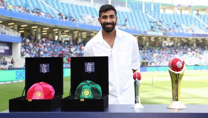 ভারত-পাকিস্তান ম্যাচের দিনে মাঠে বুমরাহ
