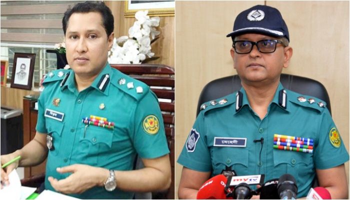 ডিএমপির দুই ঊর্ধ্বতন কর্মকর্তাকে সাময়িক বরখাস্ত