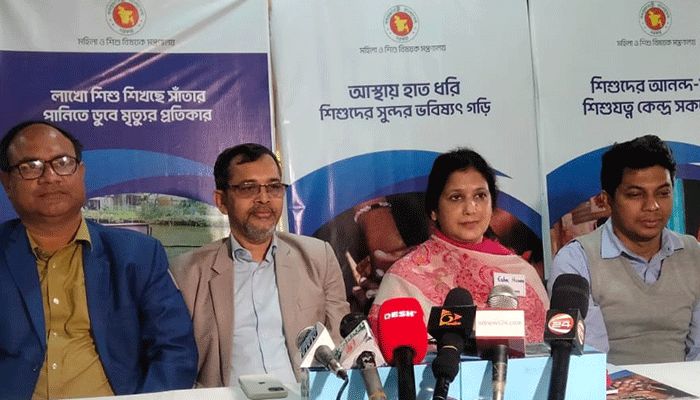 সাঁতার শেখানোর আওতায় সাড়ে ৩ লাখ শিশু