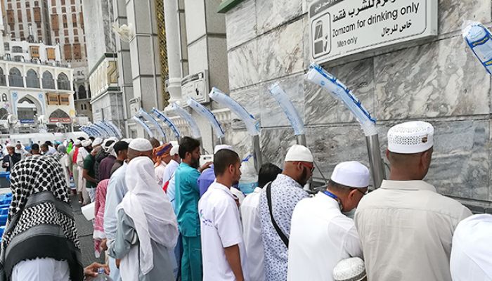 জমজমের পানি নিয়ে নতুন নির্দেশনা