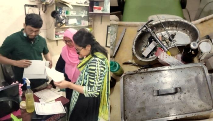 দোহাজারীতে ভুয়া দন্ত চিকিৎসকের দুই মাসের কারাদণ্ড, ৪ ব্যবসায়ীকে জরিমানা 