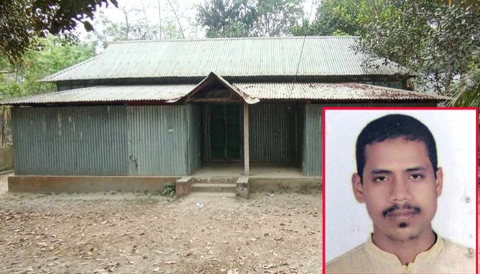 আরসার সদস্য মনিরের বাড়ি ঈশ্বরগঞ্জের প্রত্যন্ত গ্রামে