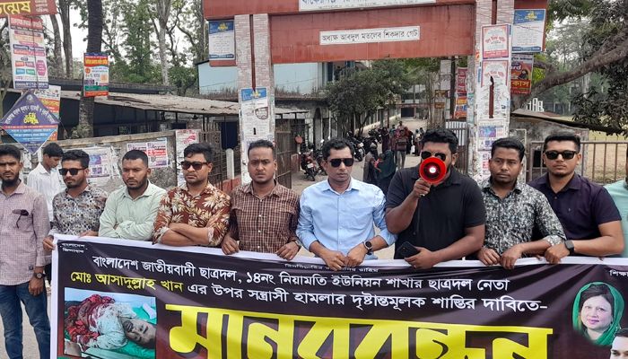 বাকেরগঞ্জে ইউনিয়ন ছাত্রদলের সাবেক সভাপতিকে কুপিয়ে জখম