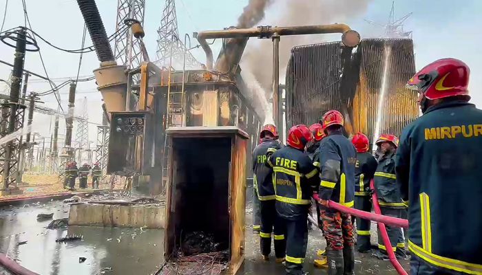 আমিনবাজারের পাওয়ার গ্রিডের আগুন নিয়ন্ত্রণে
