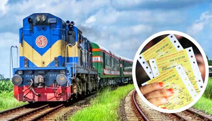 ঈদযাত্রায় ট্রেনের আগাম টিকিট বিক্রি ১৪ মার্চ থেকে