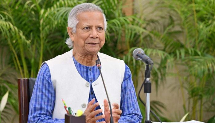 অন্তর্বর্তীকালীন সরকারের প্রধান উপদেষ্টা অধ্যাপক ড. মুহাম্মদ ইউনূস। ফাইল ছবি
