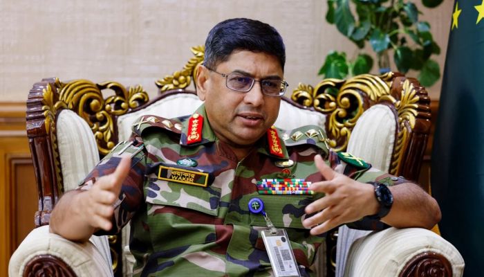 সেনাবাহিনী প্রধান জেনারেল ওয়াকার-উজ-জামান। ছবি: সংগৃহীত