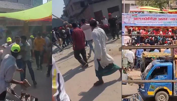 চেয়ারে বসা নিয়ে বিএনপির দুই গ্রুপের হাতাহাতি, আহত ১৫