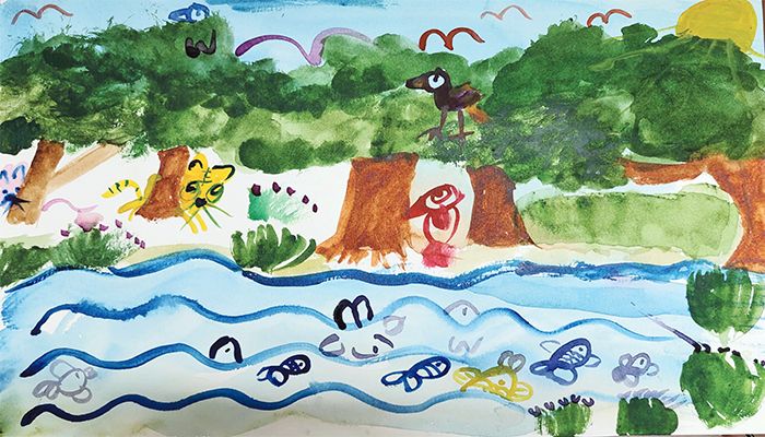 দেখলাম, আঁকলাম সুন্দরবন