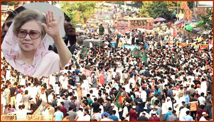 ‘শাহবাগে খালেদা জিয়ার অপেক্ষায় সারা বাংলাদেশ’