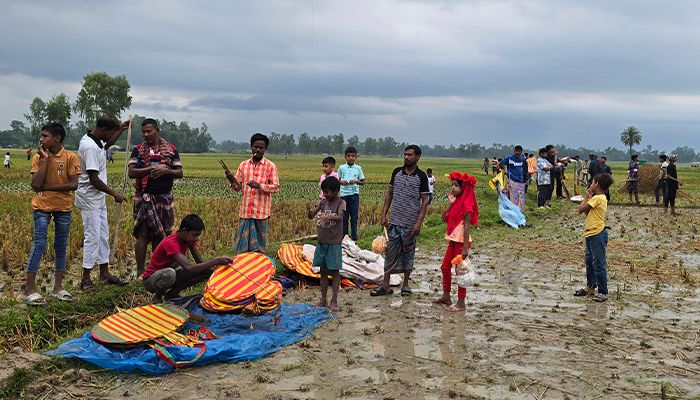 দাঁড়িয়াল নিশানের মেলায় ঘুড়ির বাহারে মুগ্ধতা